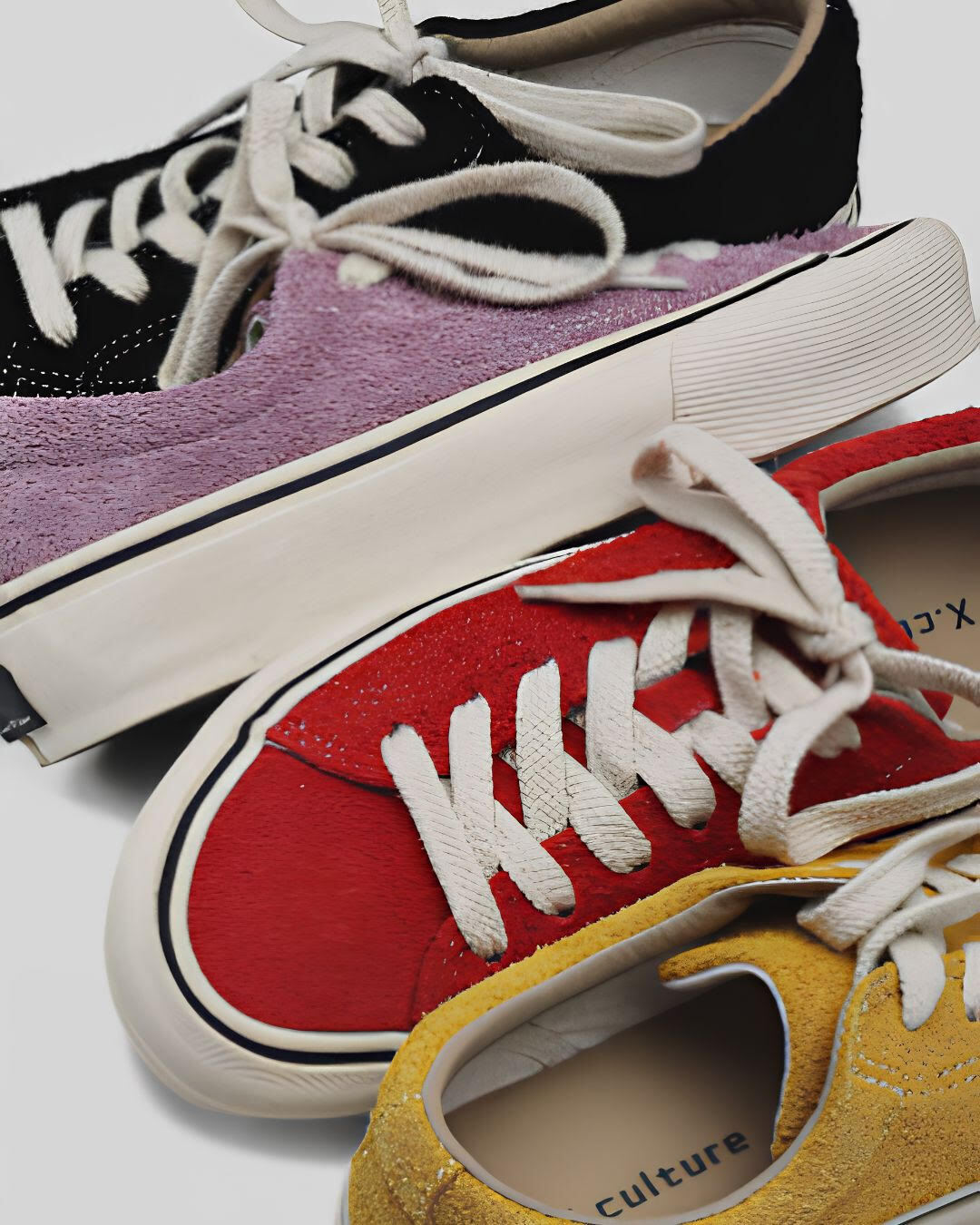 【URBANEST】レトロカジュアルローカットスエードスニーカー 4color UN0053