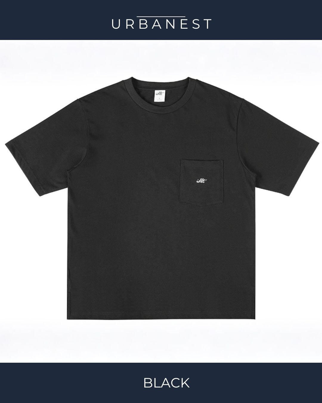 【URBANEST】【1着¥5490】【お得なSET商品】胸ポケットワンポイントクルーネックTシャツ 7color UN0073