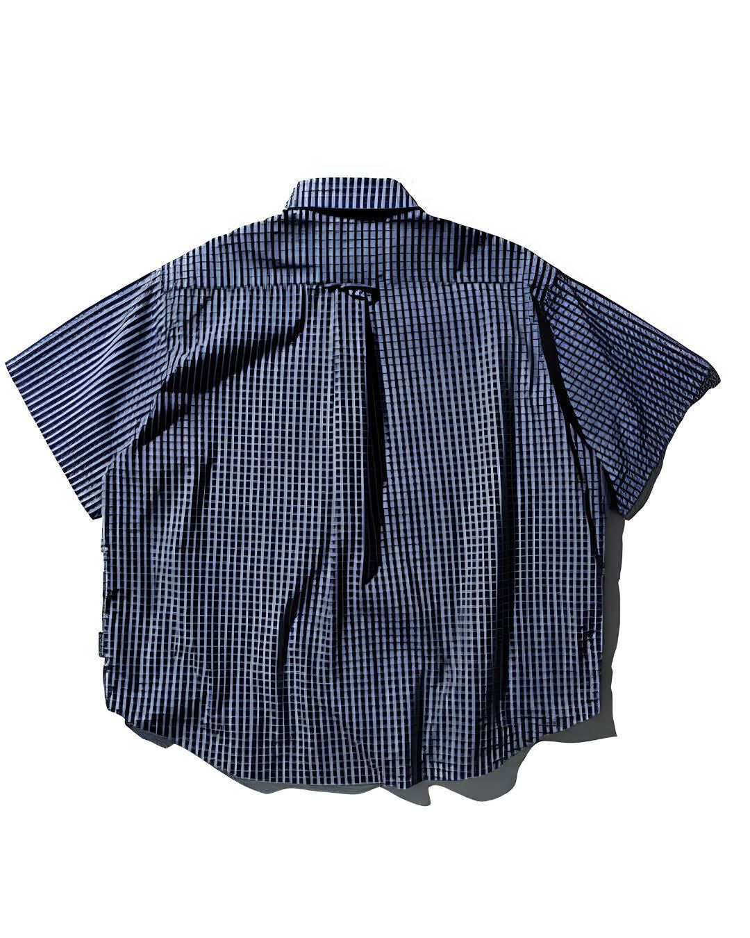 【URBANEST】ギンガムチェック半袖ボタンダウンシャツ 2color UN0090