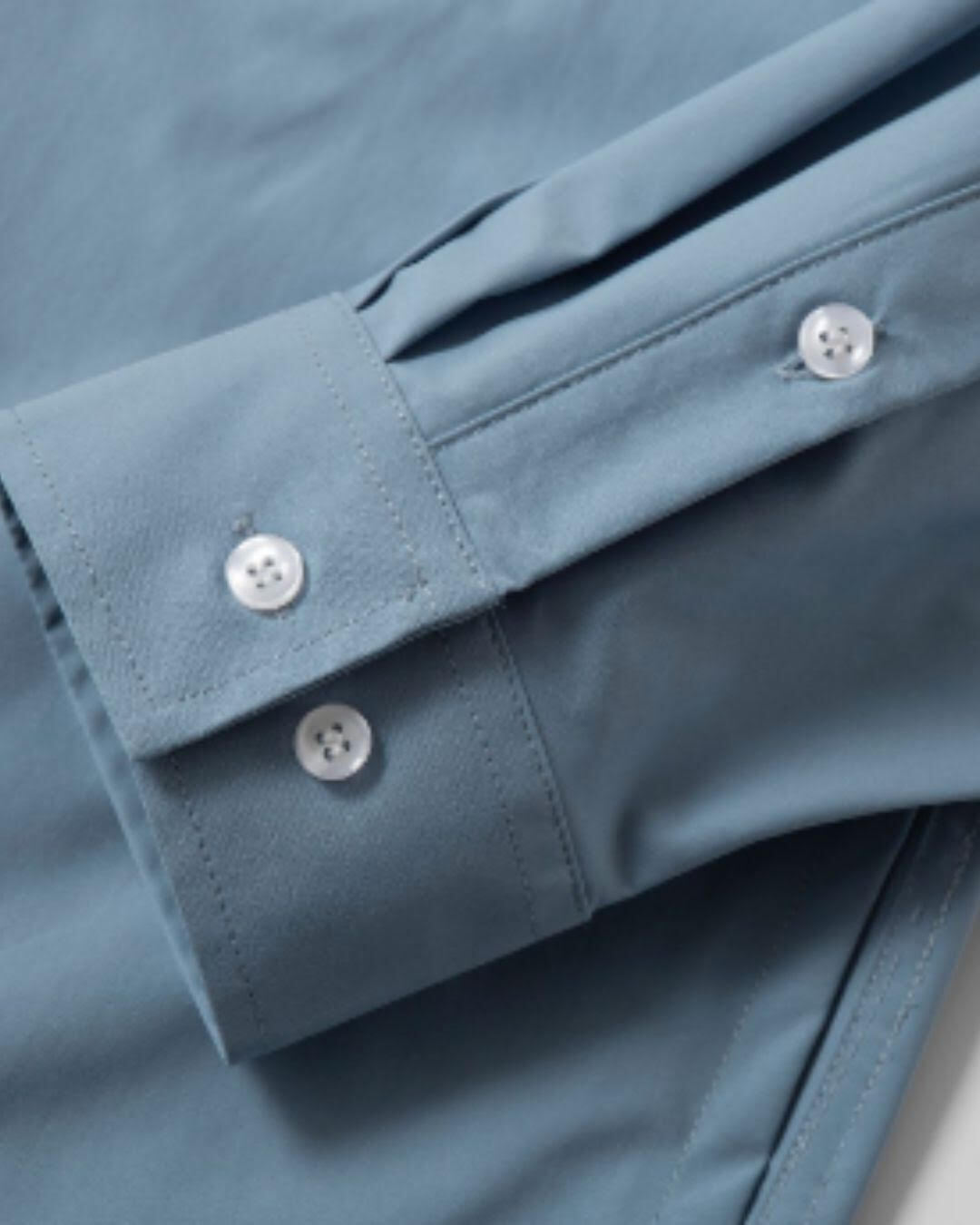 【URBANEST】ジップポケット長袖ボタンダウンシャツ 3color UN0084