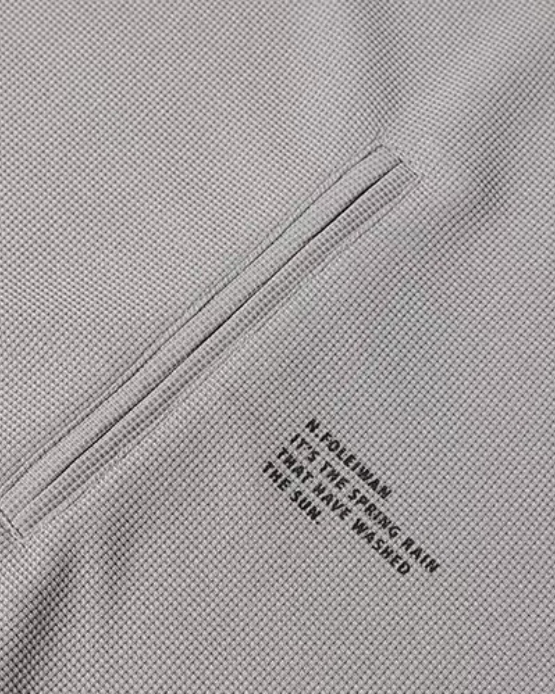 【URBANEST】ワッフルポケットルーズTシャツ 2color UN0033