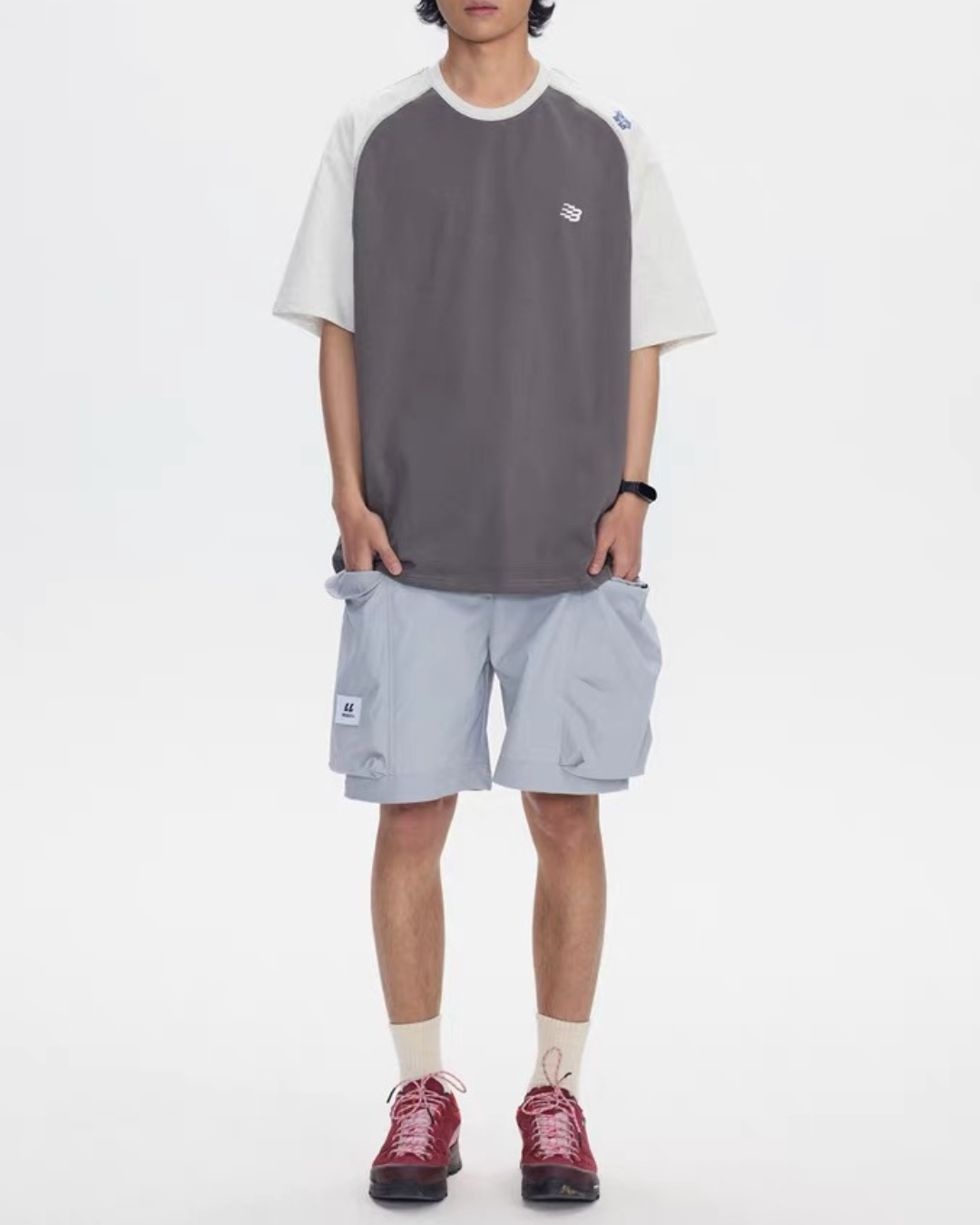 【URBANEST】マルチポケットカーゴショートパンツ 3color UN0009
