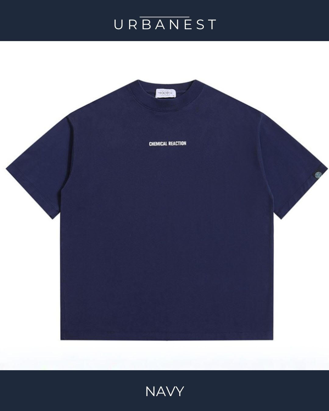 【URBANEST】【1着¥4990】【お得なSET商品】センターロゴクルーネックTシャツ 5color UN0091