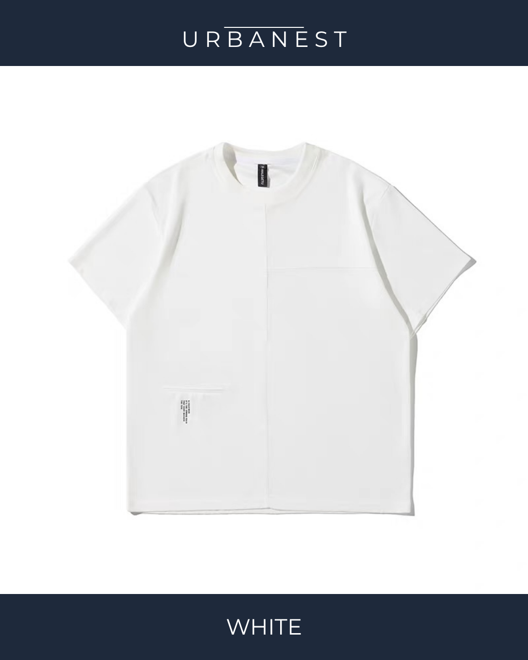【URBANEST】ワッフルポケットルーズTシャツ 2color UN0033
