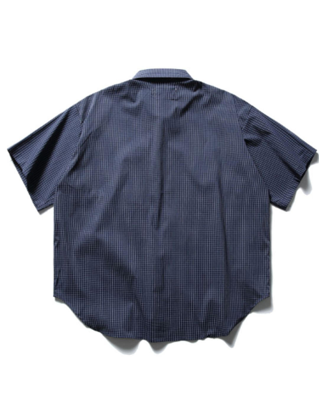 【URBANEST】リラックスフィット格子柄半袖シャツ 2color UN0093