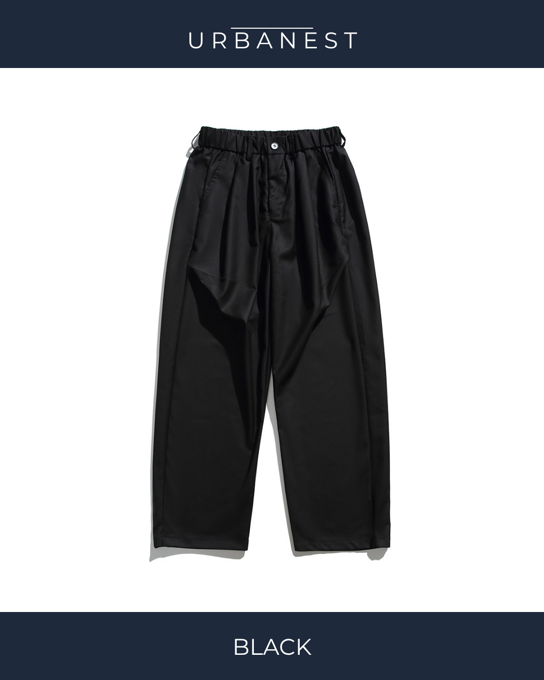 【URBANEST】タックワイドイージースラックス 2color UN0108