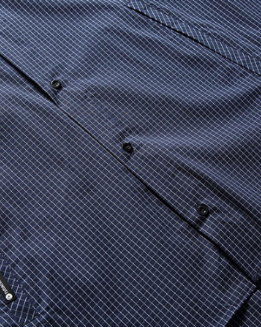 【URBANEST】リラックスフィット格子柄半袖シャツ 2color UN0093