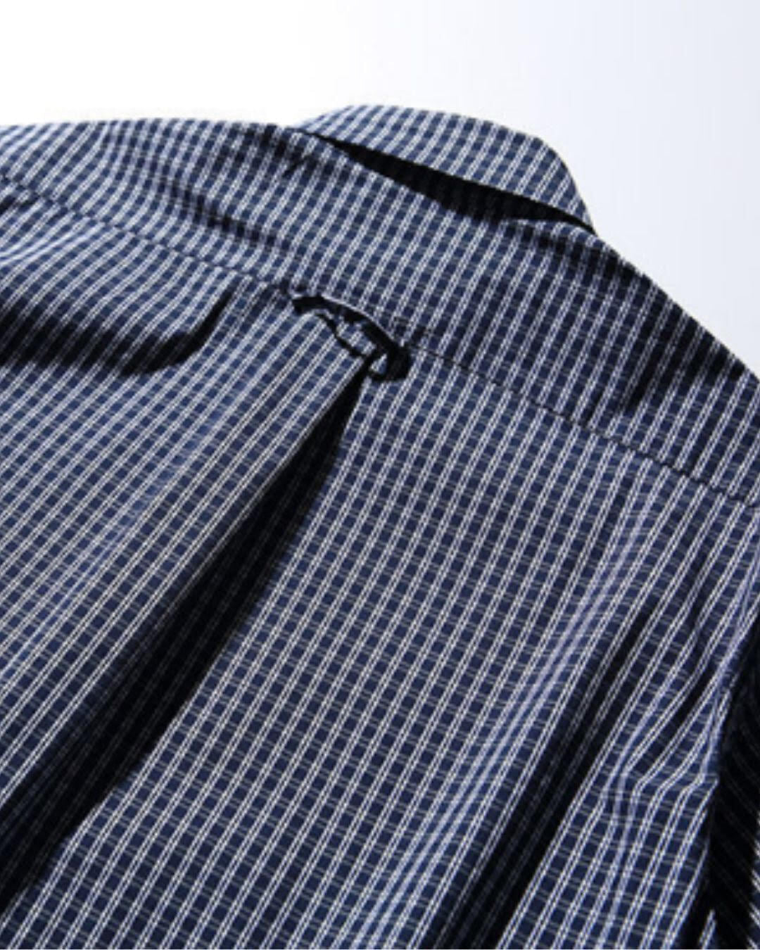 【URBANEST】ギンガムチェック半袖ボタンダウンシャツ 2color UN0090