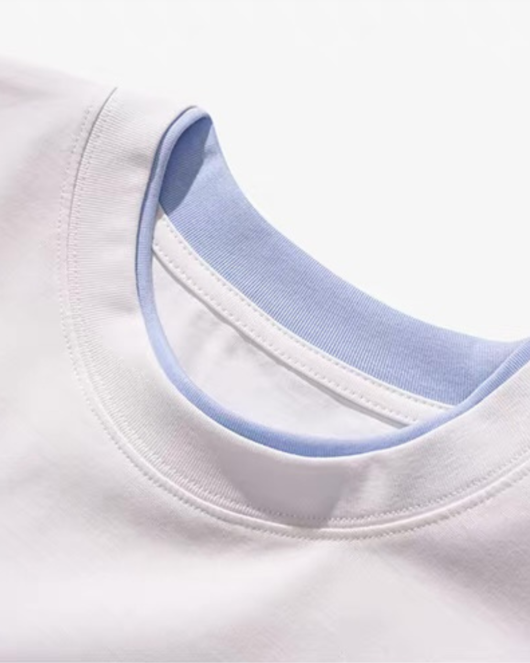 【URBANEST】チェックアクセントレイヤードTシャツ 2color UN0019