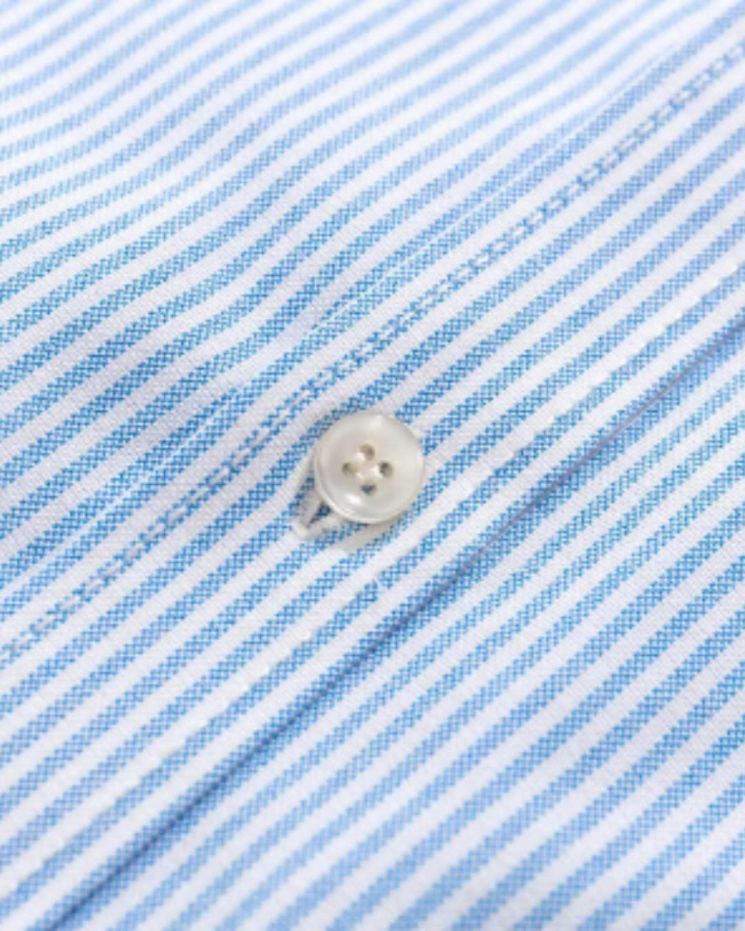 【URBANEST】ストライプボタンダウン長袖シャツ 2color UN0085
