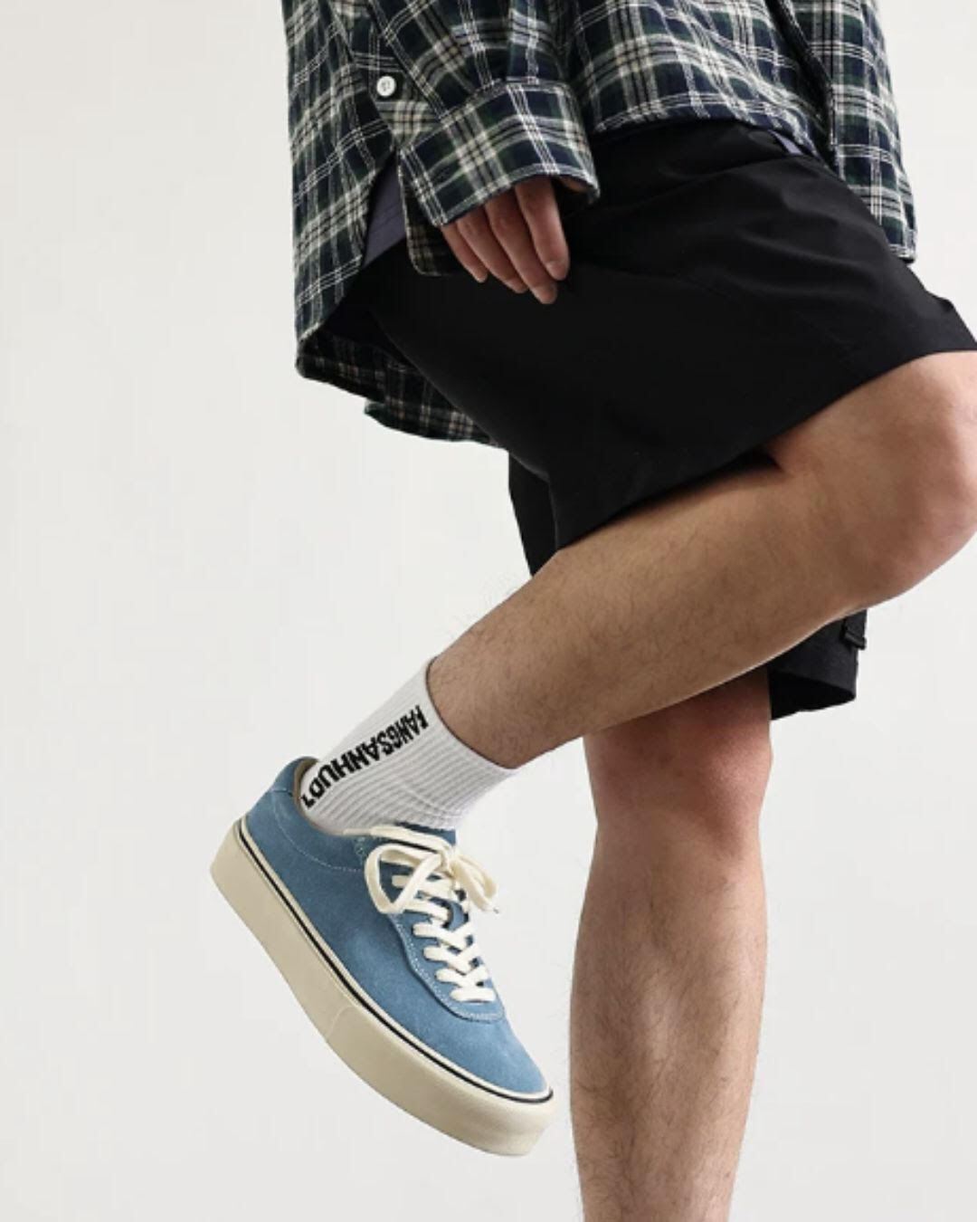 【URBANEST】スエード調プラットフォーム厚底スニーカー 4color UN0056