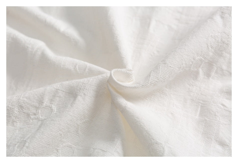 【URBANEST】double pocket textured short sleeve shirt 2color 【UN0207】