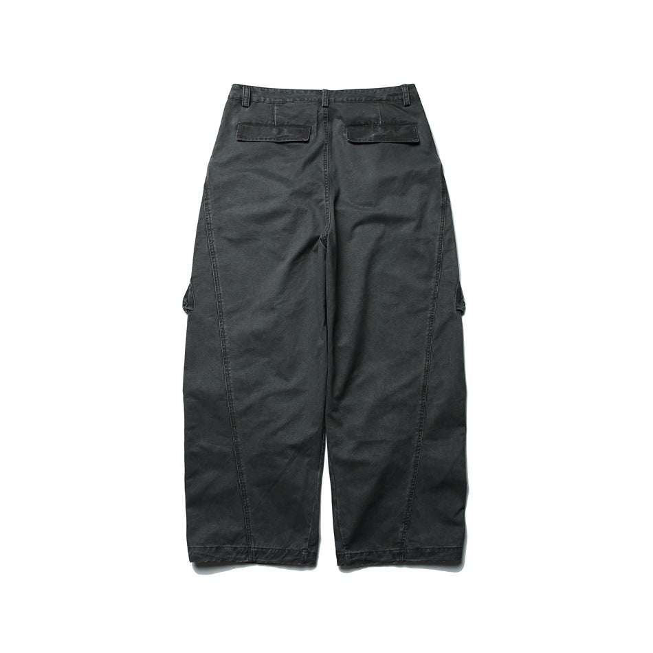 【URBANEST】wide silhouette 3D cargo pants 3color 【UN0240】