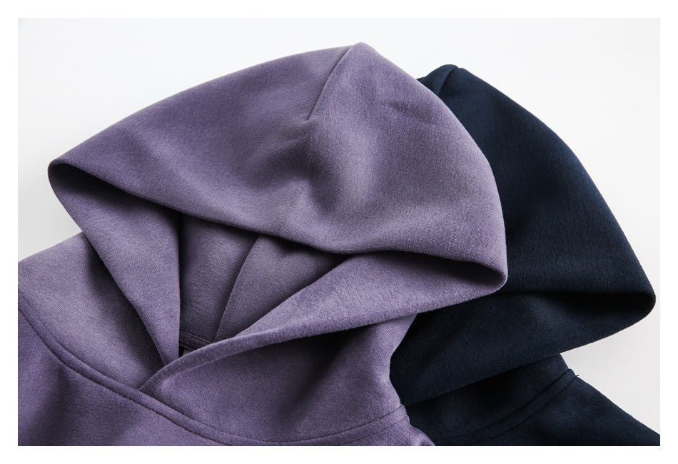 【URBANEST】small text printed loose pullover hoodie 2color 【UN0234】