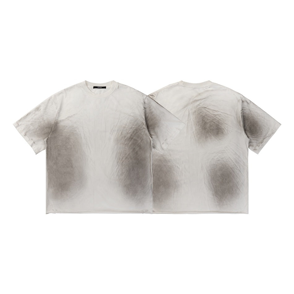 【URBANEST】double pocket textured short sleeve shirt 2color 【UN0207】