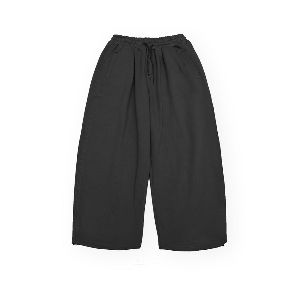 【URBANEST】wide balloon sweat easy pants 2color 【UN0245】