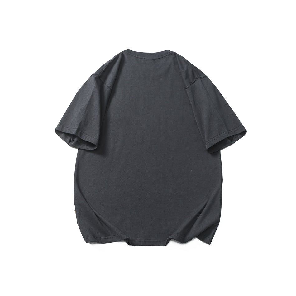 【URBANEST】dice patch casual relaxed t-shirt 1color 【UN0202】