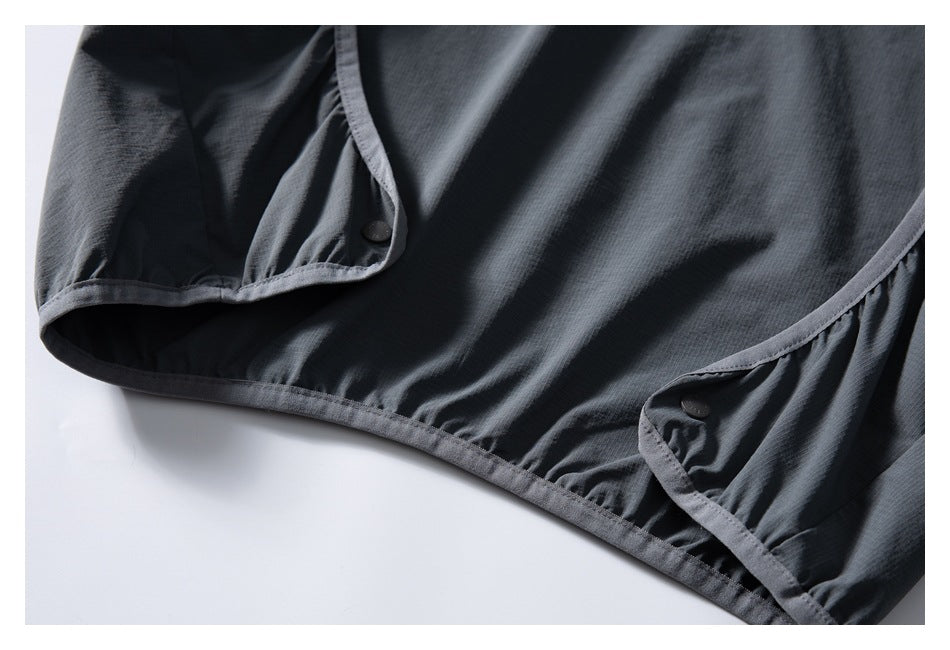 【URBANEST】2way detachable hooded nylon jacket 3color 【UN0250】