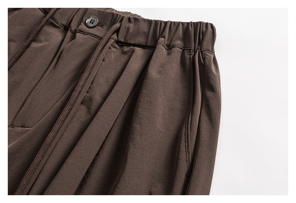 【URBANEST】draped wide leg easy pants 3color 【UN0219】