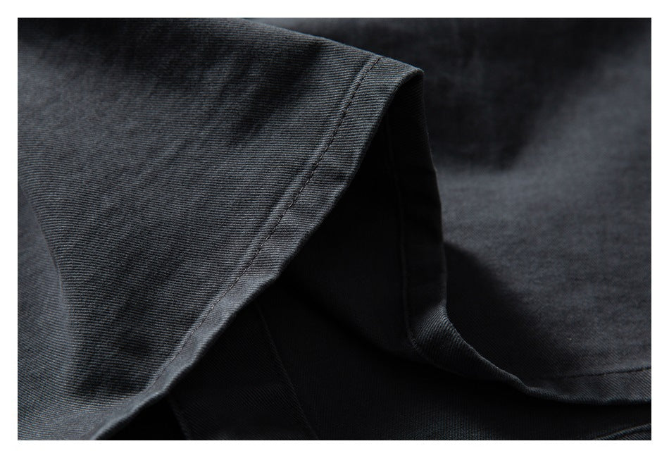 【URBANEST】corduroy collar canvas chore jacket 1color 【UN0242】