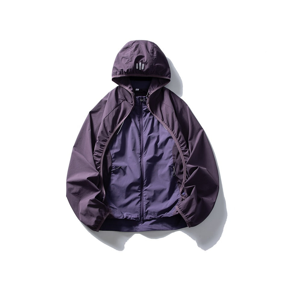 【URBANEST】2way detachable hooded nylon jacket 3color 【UN0250】