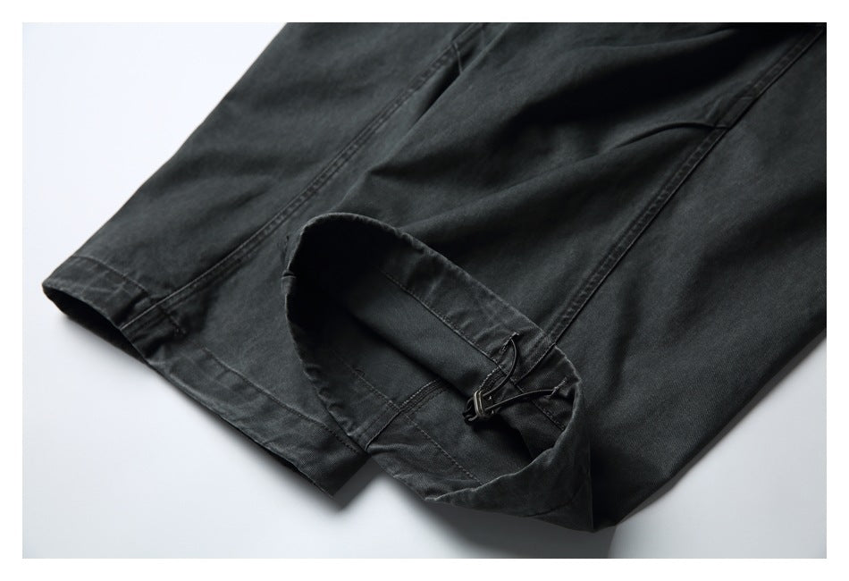 【URBANEST】wide silhouette 3D cargo pants 3color 【UN0240】