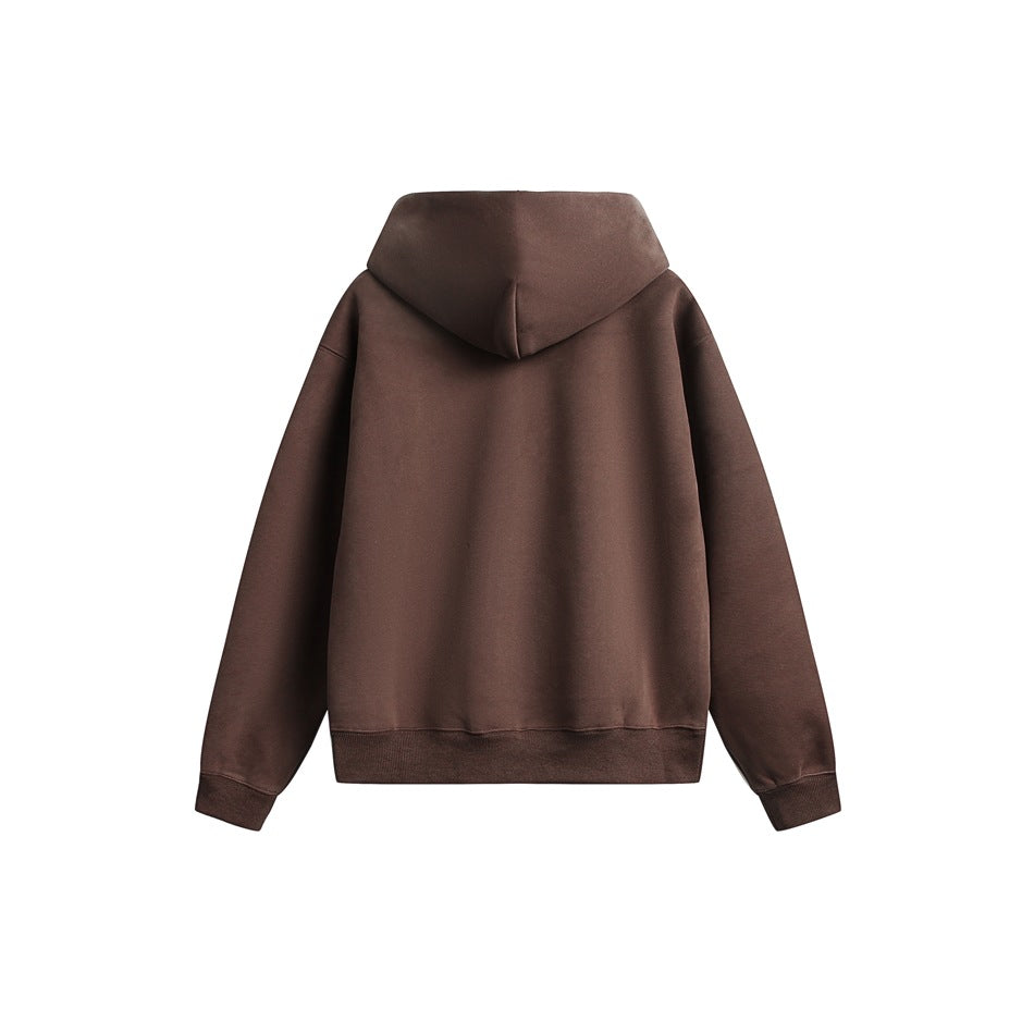 【URBANEST】letter printed loose pullover hoodie 2color 【UN0233】
