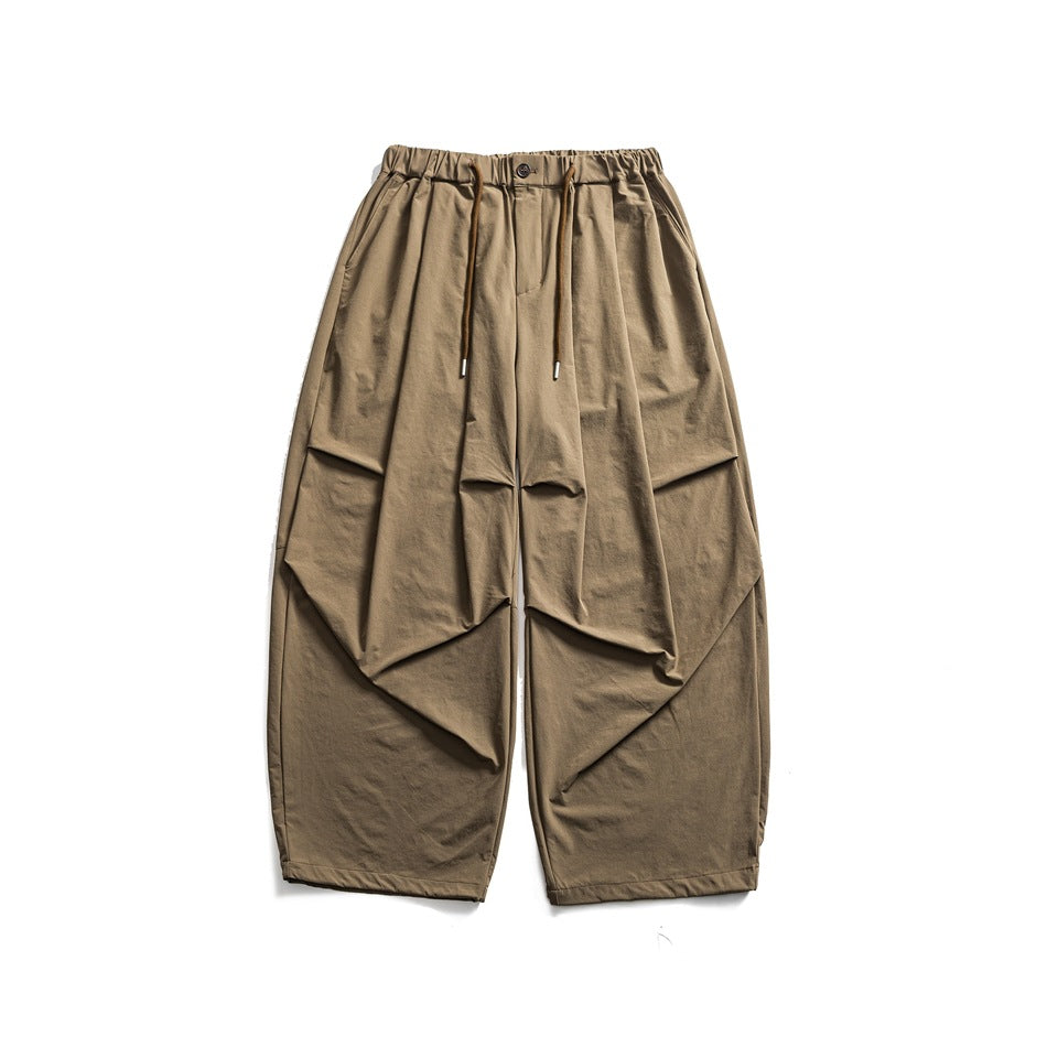 【URBANEST】draped wide leg easy pants 3color 【UN0219】
