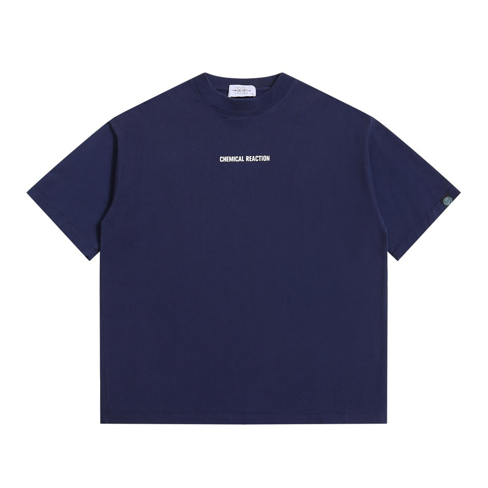 【URBANEST】chest text print casual t-shirt 5color 【UN0197】