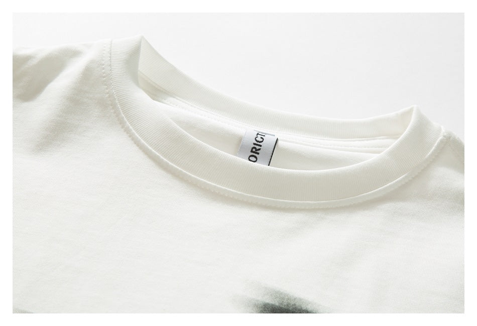 【URBANEST】flower graphic print casual t-shirt 2color 【UN0194】