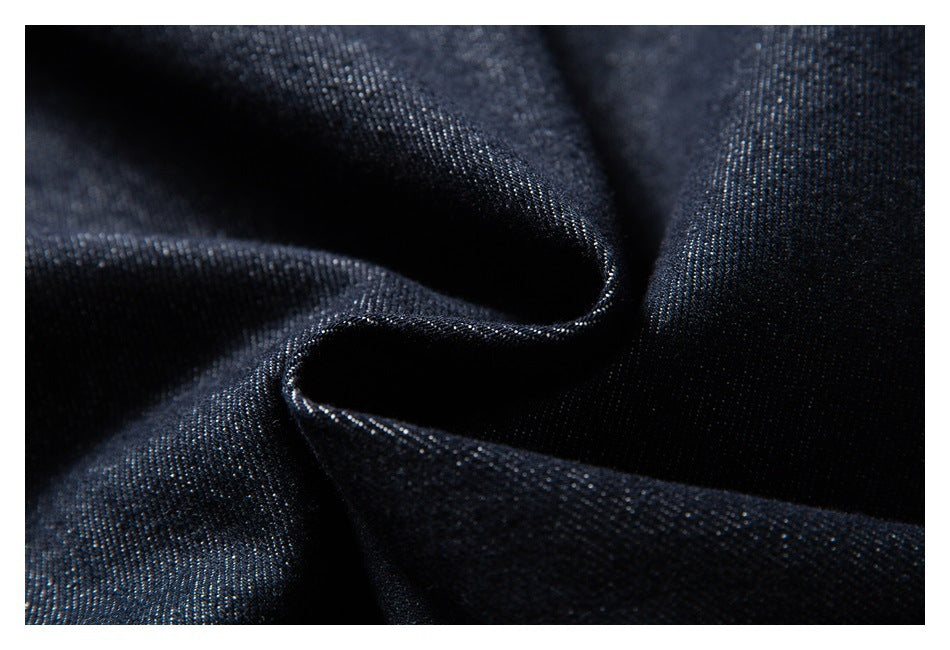 【URBANEST】curved seam loose fit denim pants 1color 【UN0223】