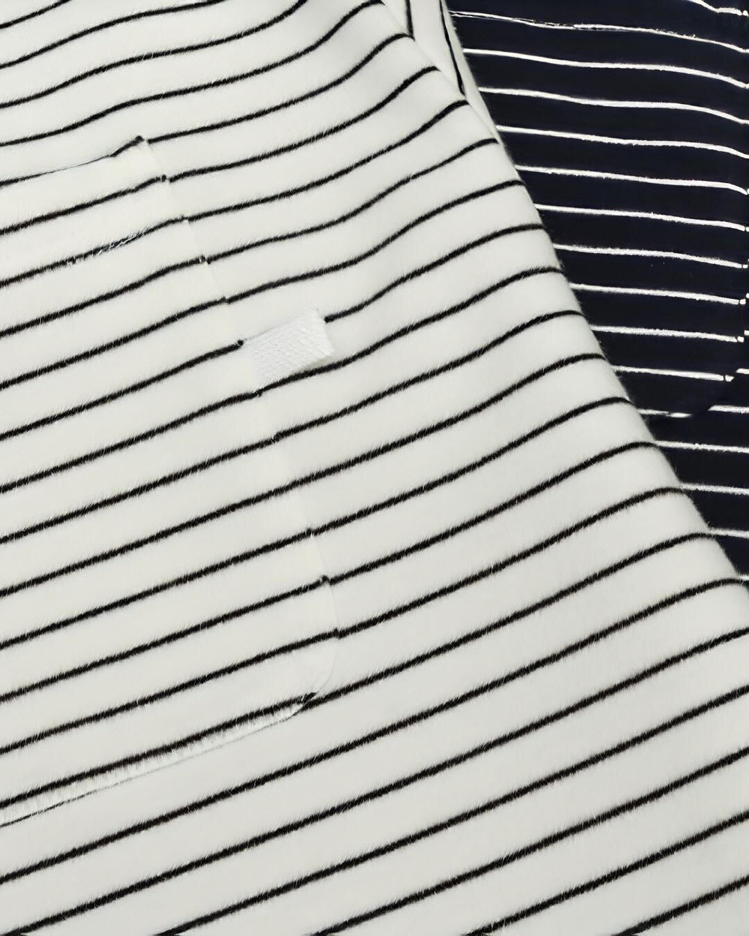 【URBANEST】【1着¥4490】【お得なSET商品】細ボーダーオーバーサイズクルーネックTシャツ 2color UN0095