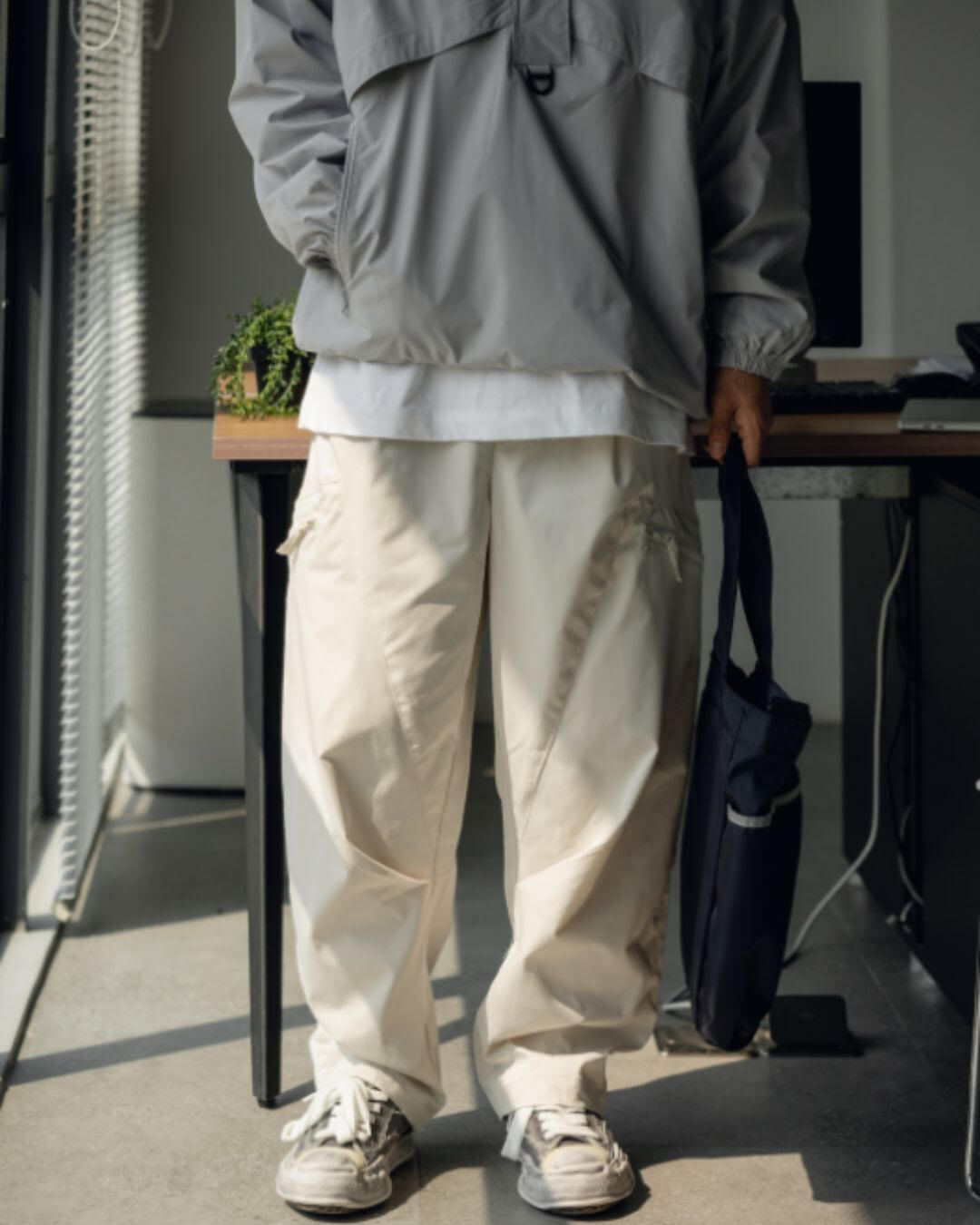 【URBANEST】ワイドバルーンバギーパンツ 3color UN0080