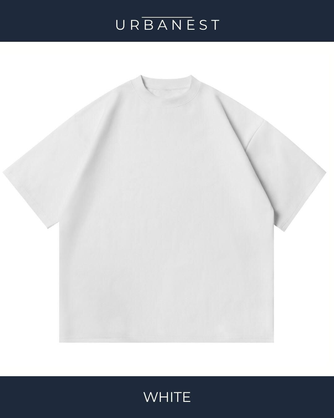 【URBANEST】ドロップショルダーオーバーサイズTシャツ 4color UN0074