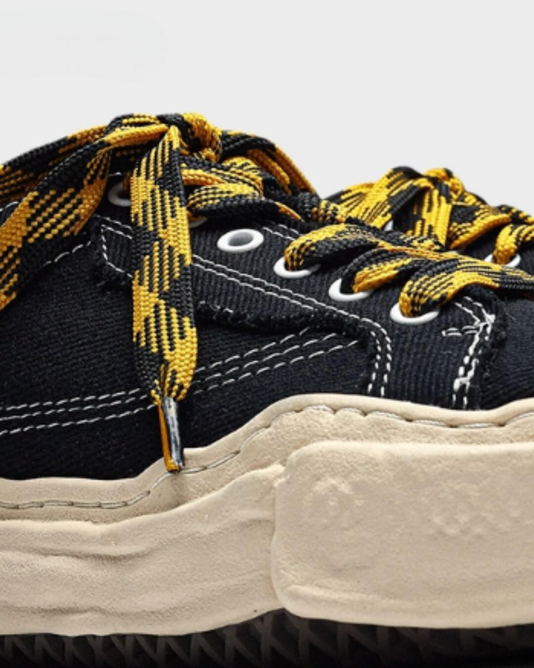 【URBANEST】キャンバス厚底ローカットスニーカー 3color UN0052