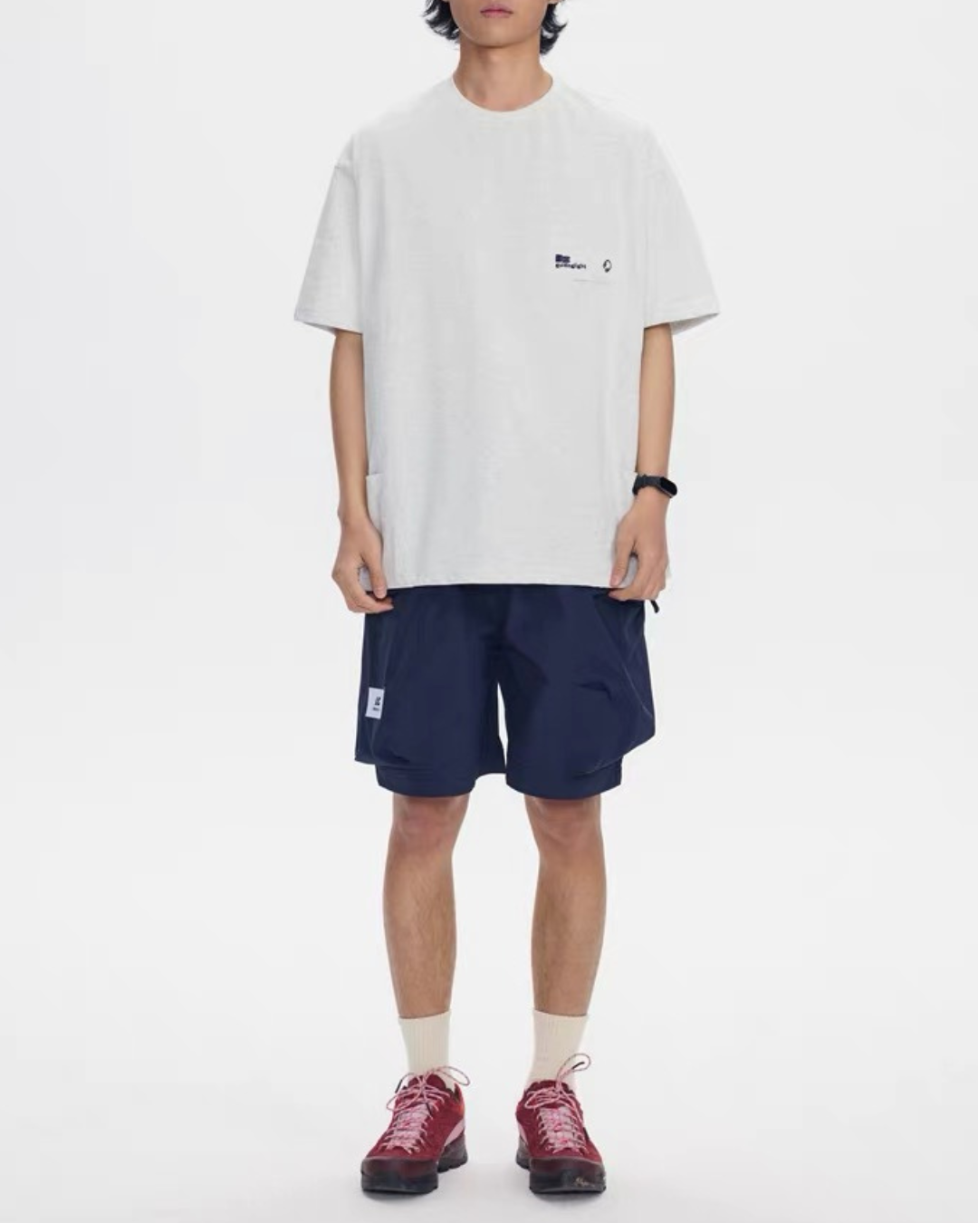 【URBANEST】マルチポケットカーゴショートパンツ 3color UN0009