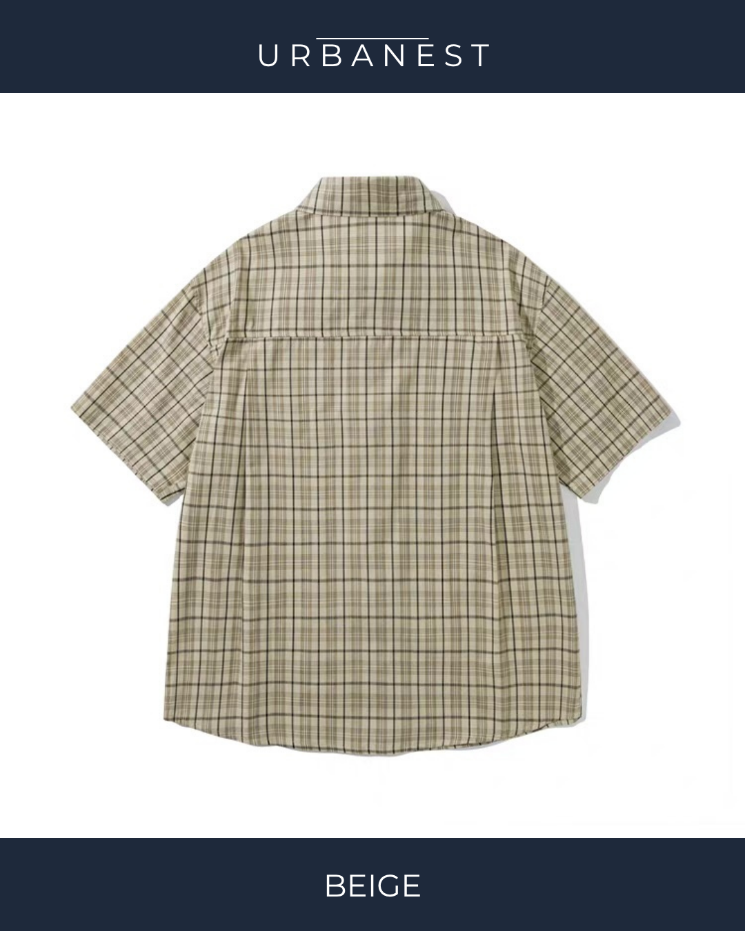 【URBANEST】クラシックチェックポケットシャツ 3color UN0014