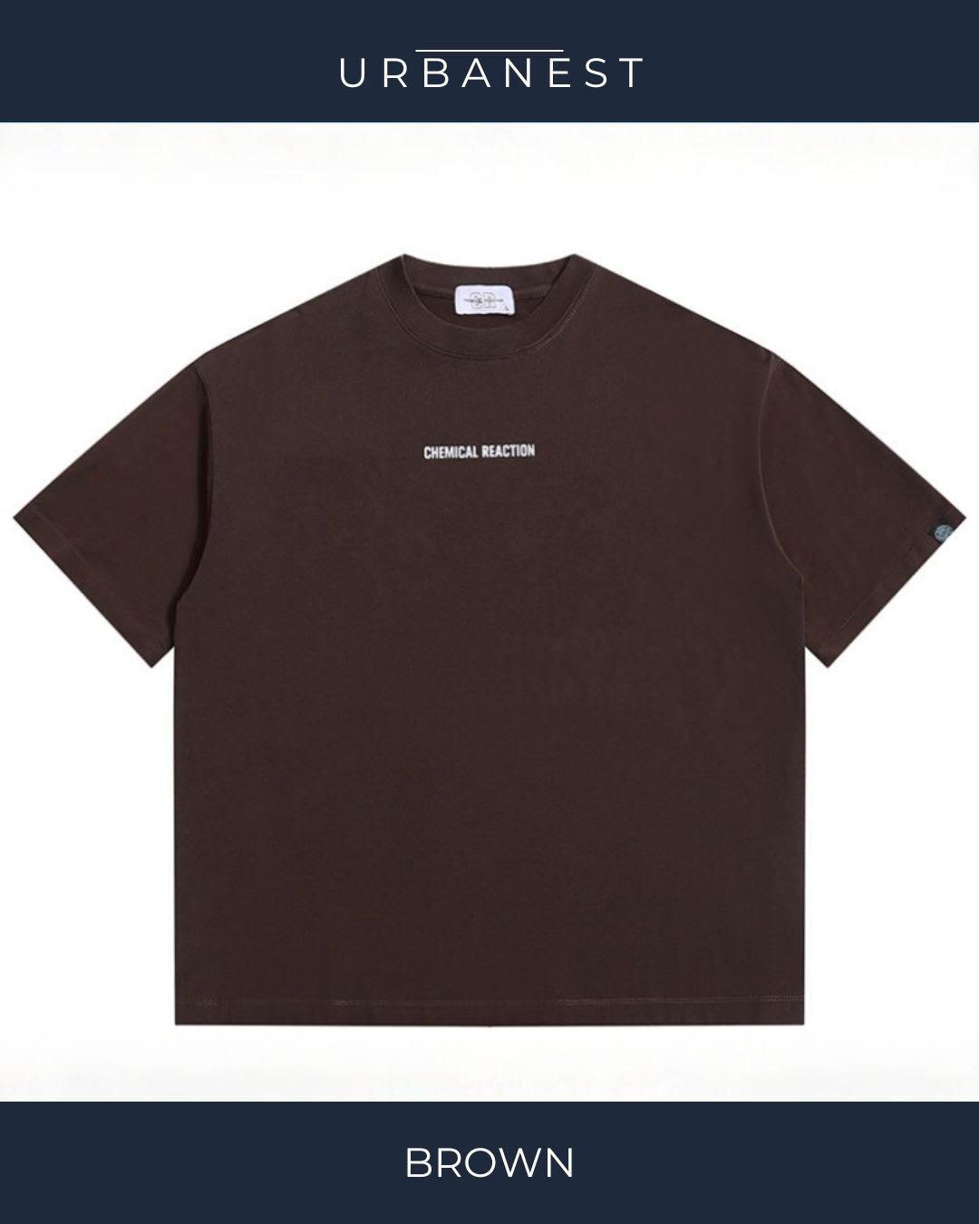 【URBANEST】【1着¥4990】【お得なSET商品】センターロゴクルーネックTシャツ 5color UN0091