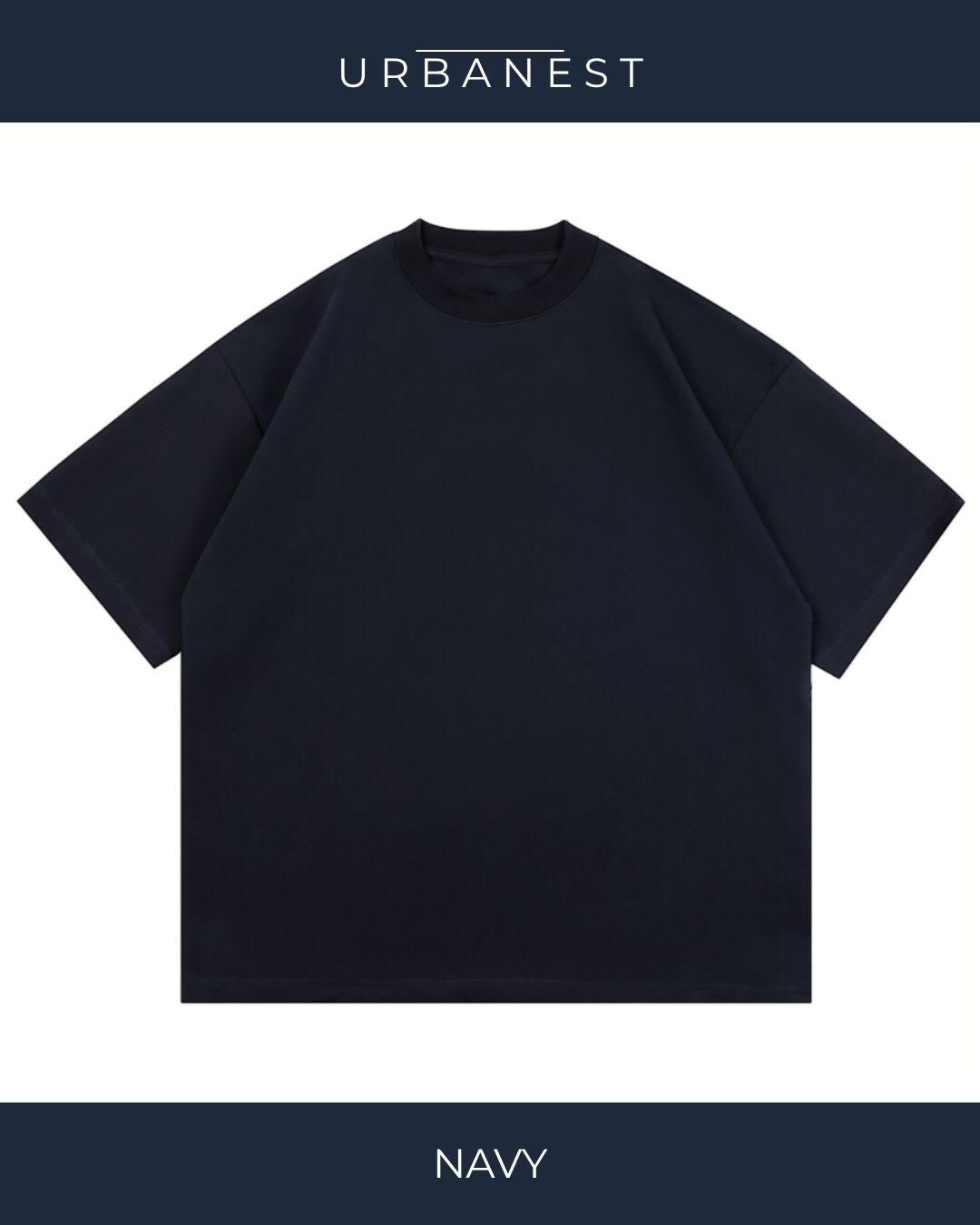 【URBANEST】ドロップショルダーオーバーサイズTシャツ 4color UN0074