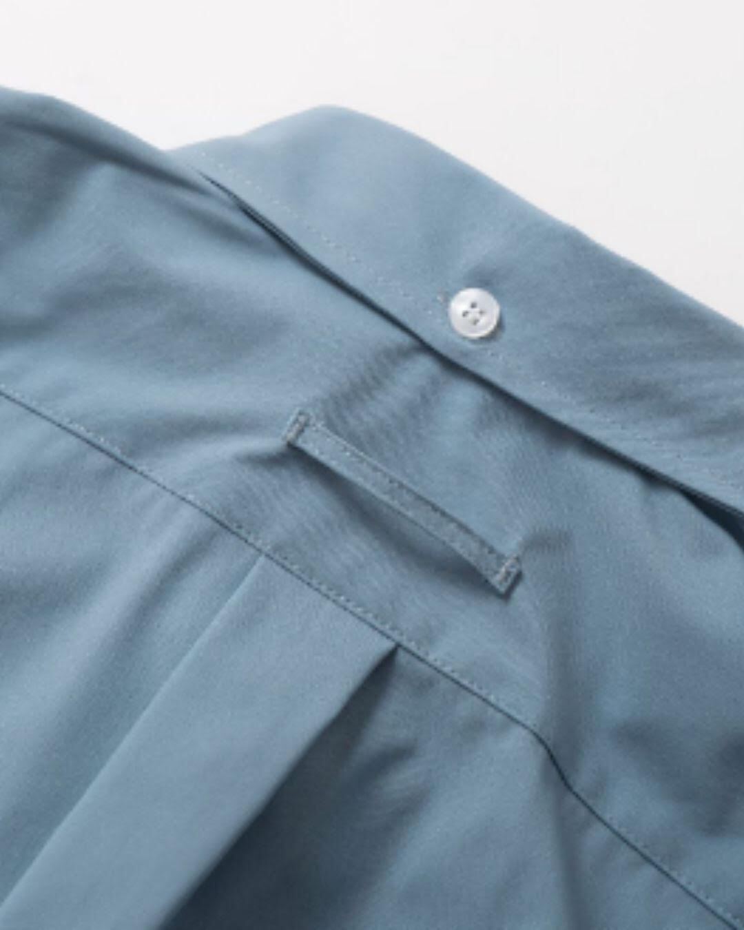 【URBANEST】ジップポケット長袖ボタンダウンシャツ 3color UN0084