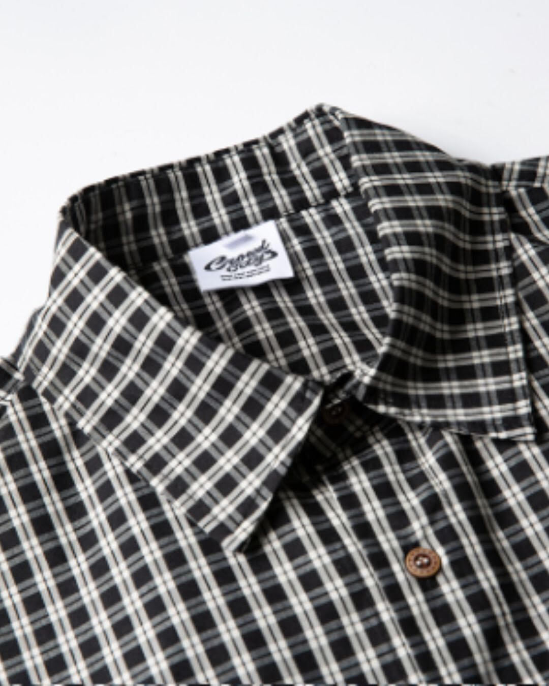 【URBANEST】チェック柄半袖フィッシングシャツ 2color UN0097