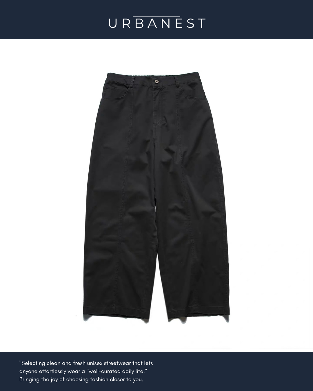 【URBANEST】ルーズワイドイージーパンツ 2color UN0044