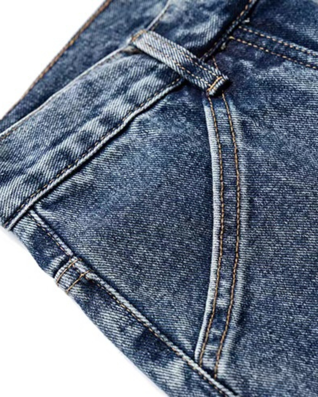 【URBANEST】パネルウォッシュデニムパンツ 2color UN0023