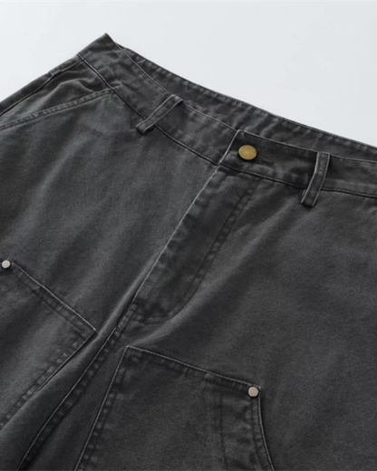 【URBANEST】ヴィンテージウォッシュカーゴパンツ 2color UN0043