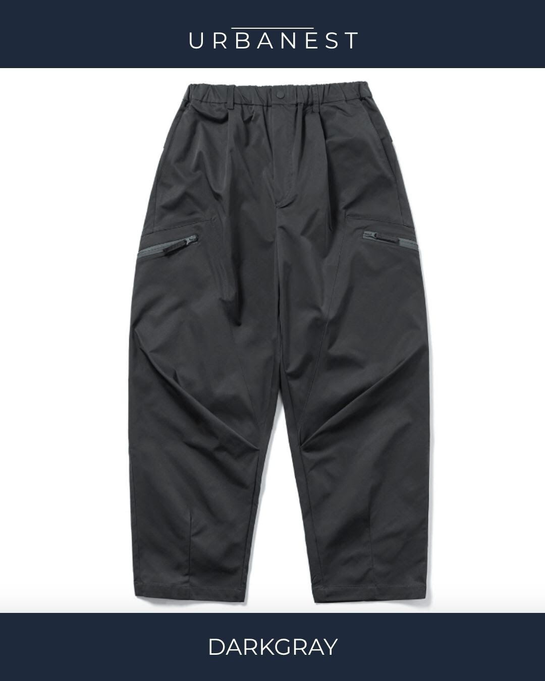 【URBANEST】ワイドバルーンバギーパンツ 3color UN0080