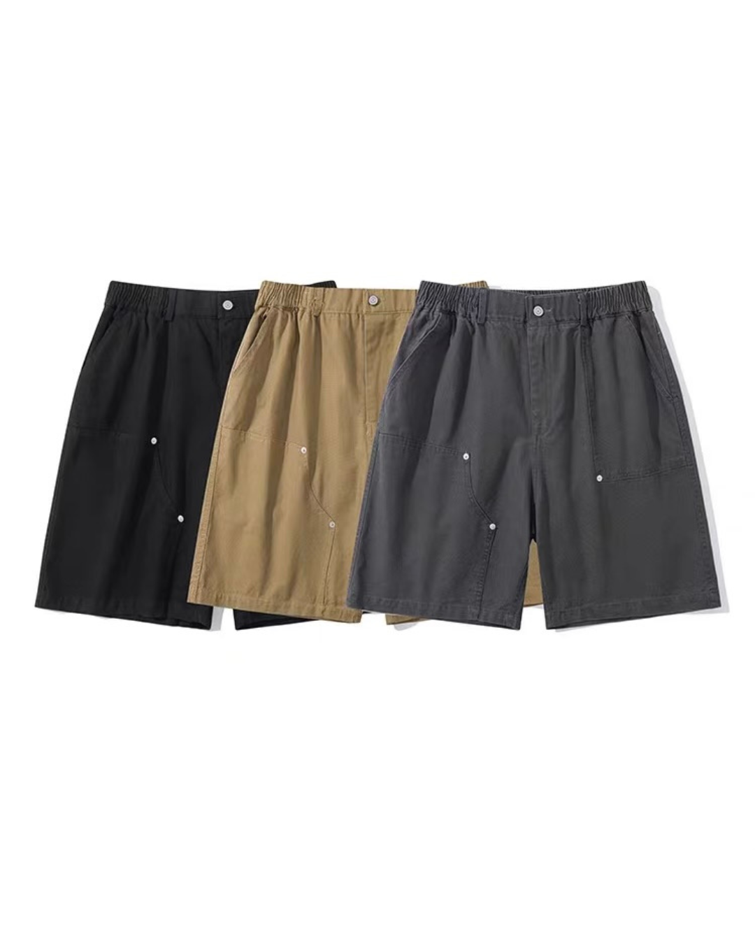 【URBANEST】    アシンメトリーポケットショートパンツ 3color UN0017
