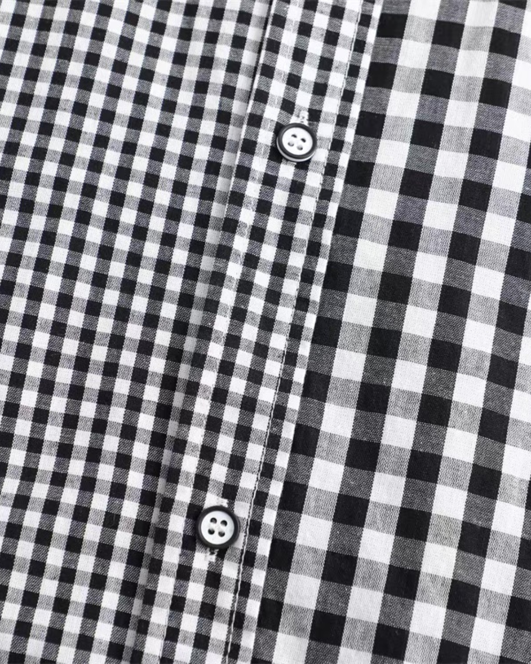 【URBANEST】ミックスギンガムダブルポケットシャツ 2color UN0029