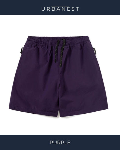 【URBANEST】テックワイドスーパーバギーショートパンツ 5color UN0078