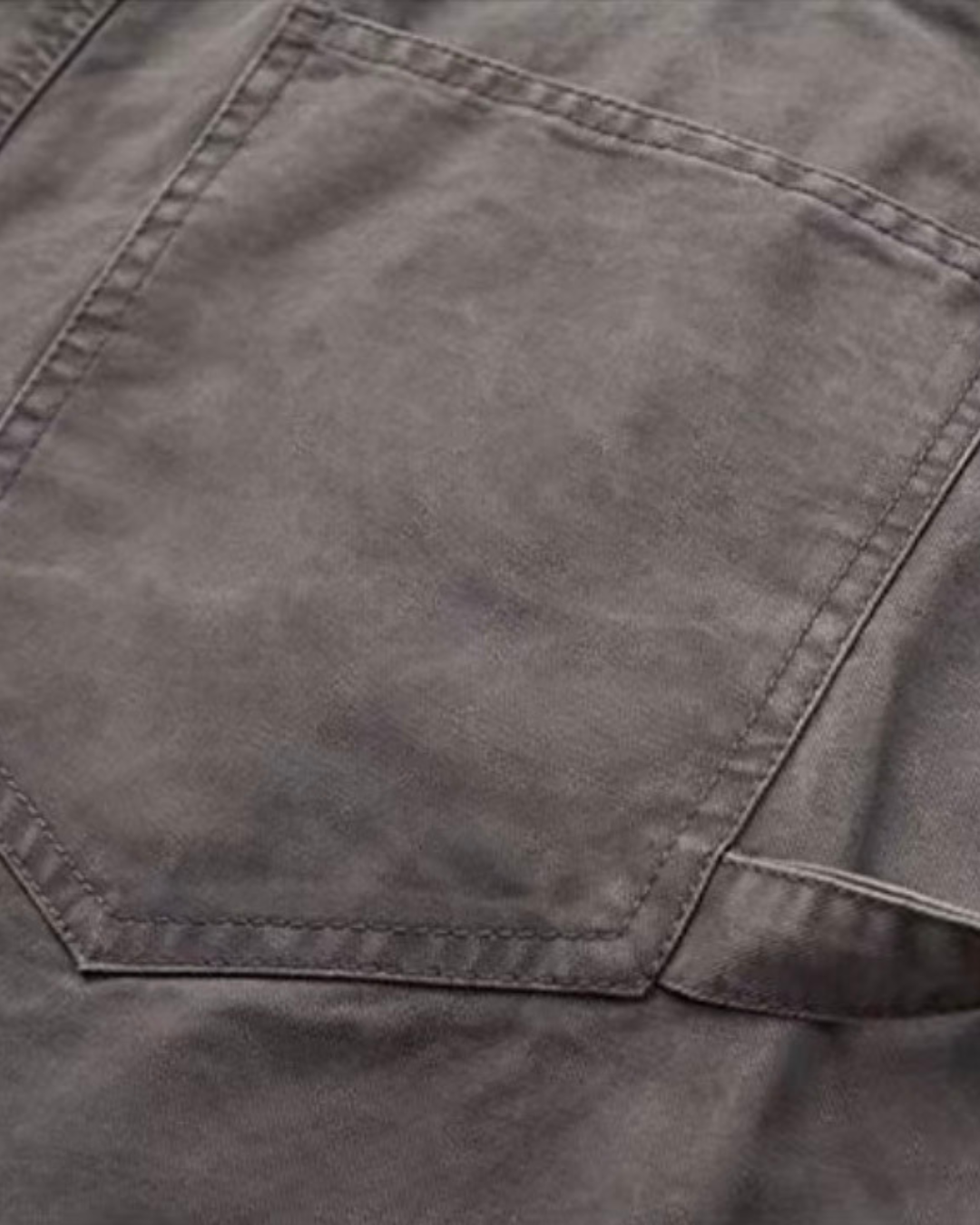 【URBANEST】ヴィンテージライクパネルデザインワイドパンツ 2color UN0022