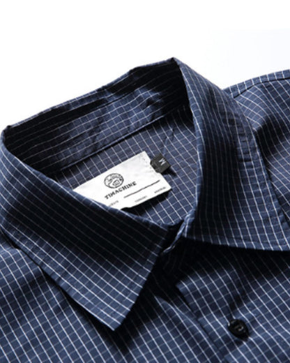 【URBANEST】リラックスフィット格子柄半袖シャツ 2color UN0093